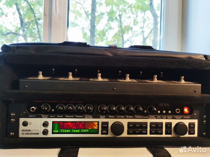 Engl e530, TC electronic g major, рэковая сумка