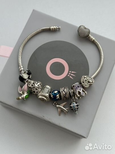 Pandora браслет с шармами