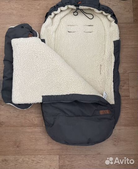 Конверт в коляску и муфта на овчине markus