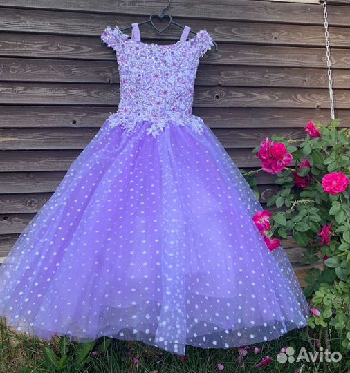 Платье пышное выпускное