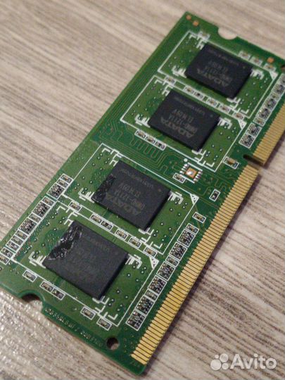 Оперативная память ddr3l 4gb для ноутбука Adata