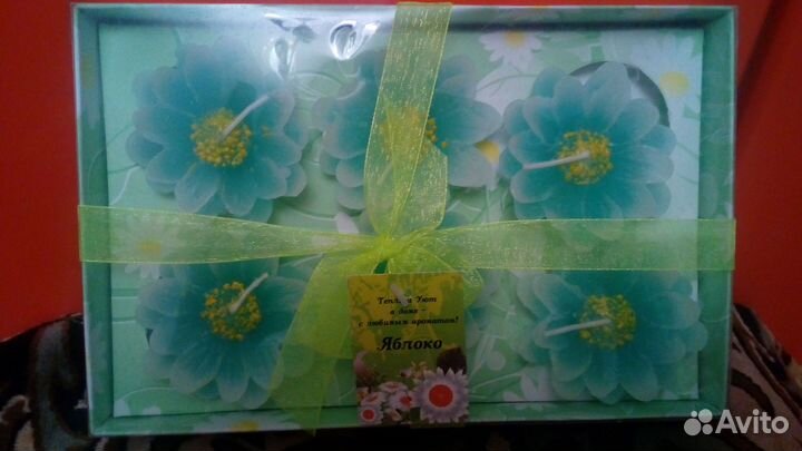 Набор свечей подарочный новый