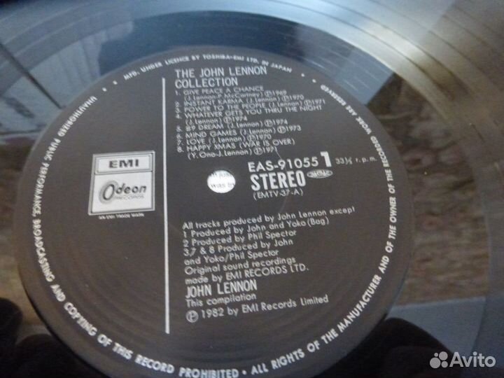 The Beatles,John Lennon, Paul McCartney LPJapan EU