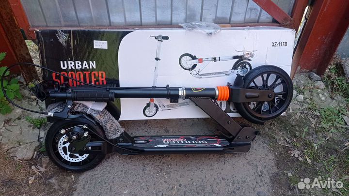 Самокат новый дисковый тормоз