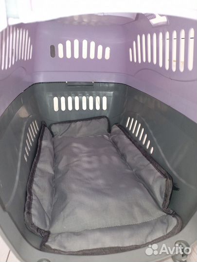 Переноска для животных пластиковая бу