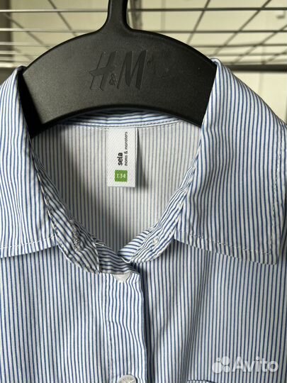 Рубашки школьные для девочки 134 140