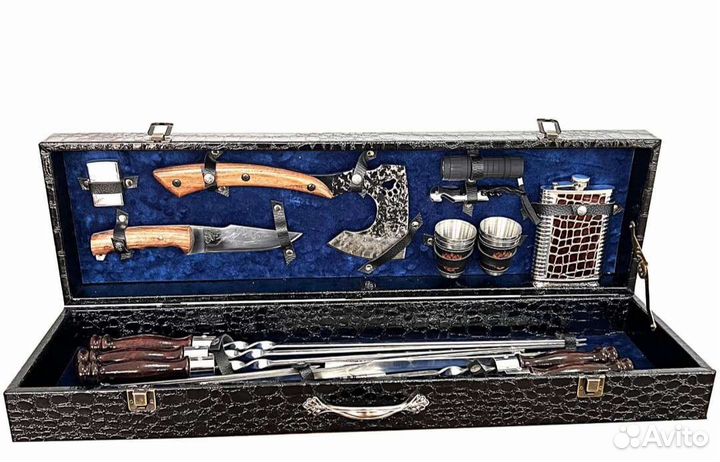 Шашлычный набор в кейсе (для пикника)