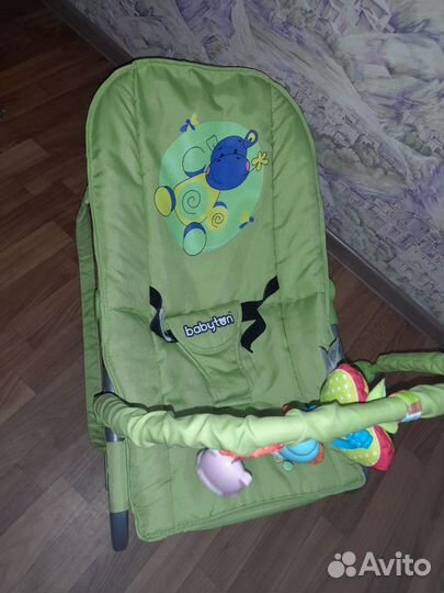 Шезлонг детский