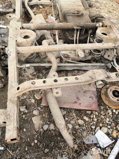 Глушитель в сборе Kia Sorento 1 bl 2.5 дизель