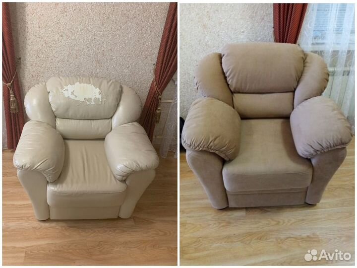 Перетяжка мебели