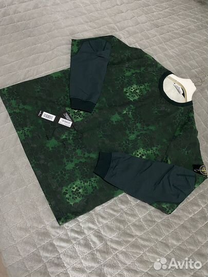 Stone Island alligator camo Свитшот