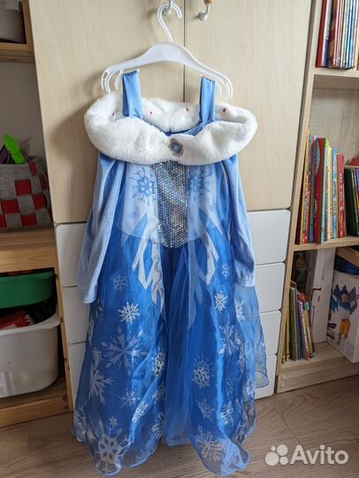 Платье Эльзы hm 116-120 р/р
