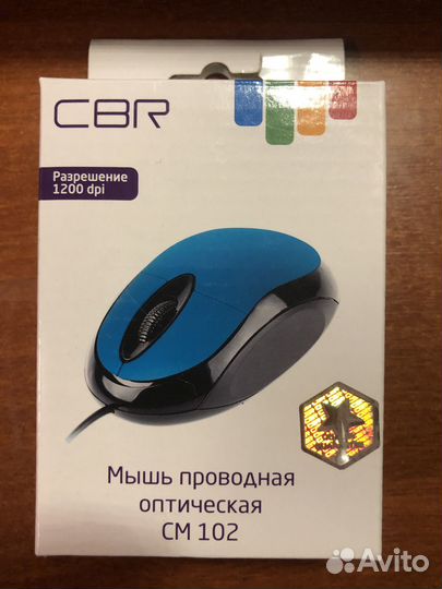 Esperanza Мышь проводная USB CBR CM-102