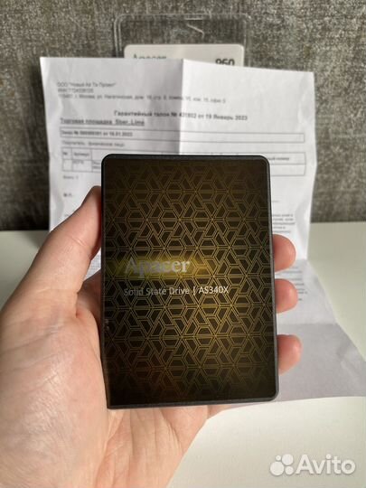 SSD SATA 2,5 960 Gb Apacer AS340X