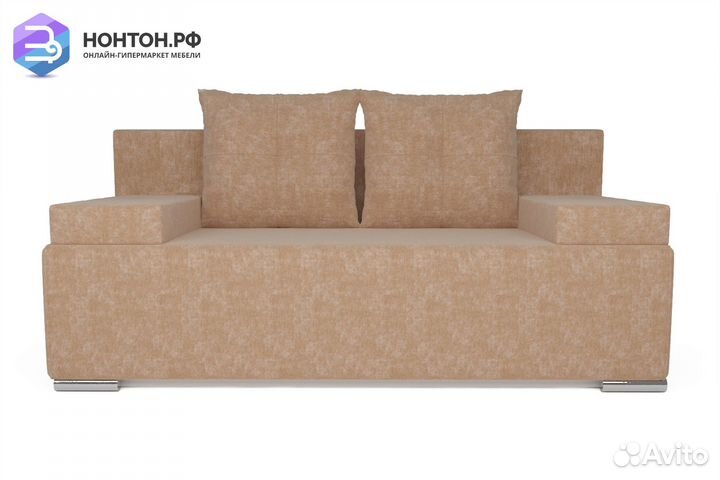 Диван еврокнижка Мадейра бежевый