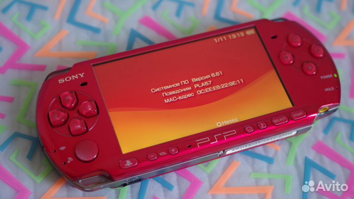 Psp 3008 red (оригинал)
