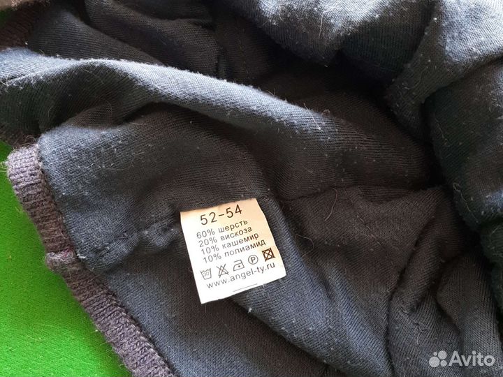 Шапка шлем р серая 50,цвет 52ч-54