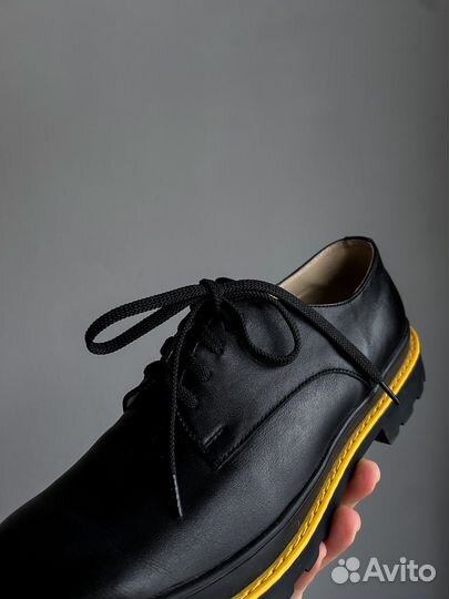 Ботинки кожа оксфорды 40 размер