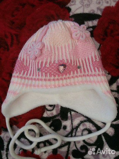Шапка зимняя 0-6 мес
