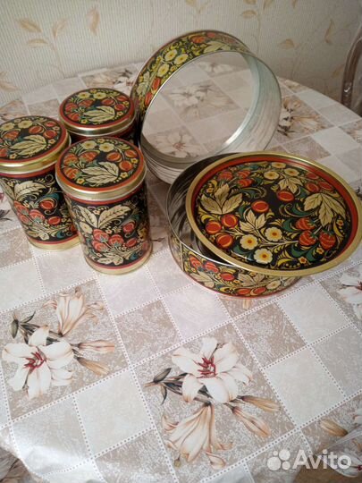 Набор банок для сыпучих продуктов, сито