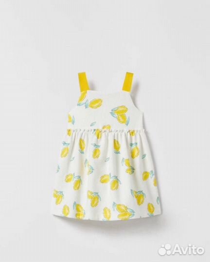 Zara платье сарафан для девочки