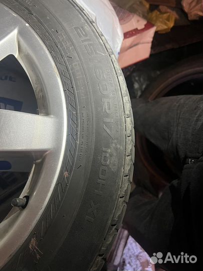 Диски с резиной mercedes R17