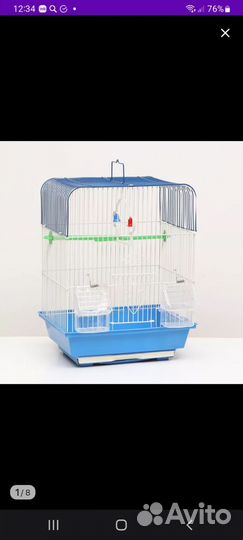 Клетка для волнистого попугая