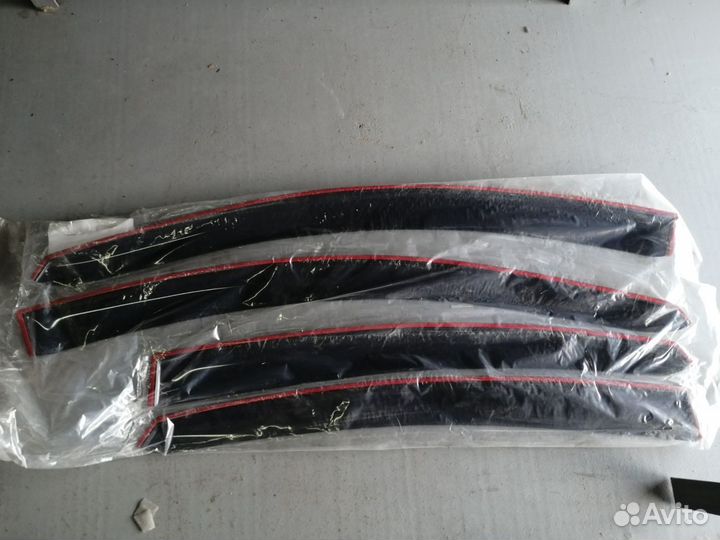 Дефлектора боковых стекол Солярис Седан. Новые