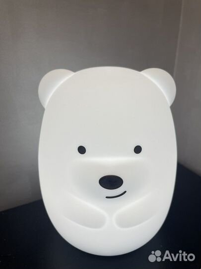 Силиконовый ночник мишка новый