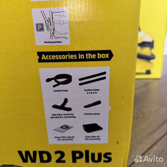 Пылесос Karcher WD2 Plus