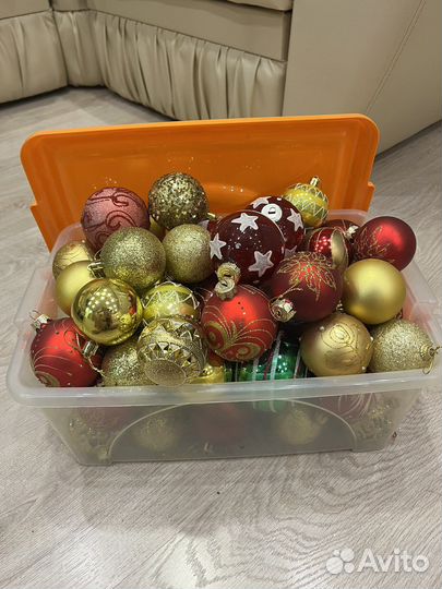 Елочные игрушки шары на елку украшения на елку