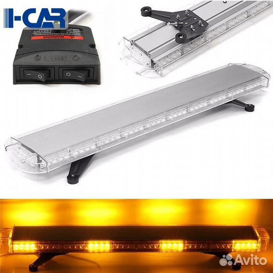 Светодиодная панель мигалка 88Led 120 см