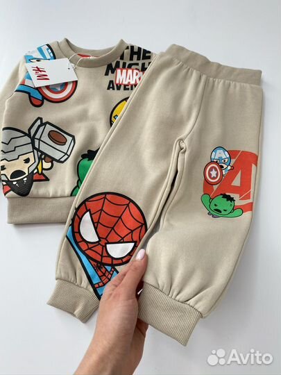 Марвел костюм для мальчика 92 98 104 110 116