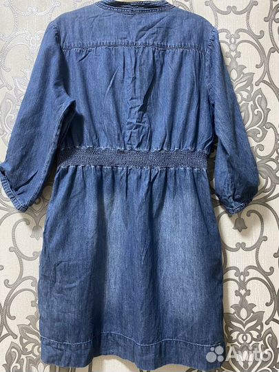 Платье джинсовое
