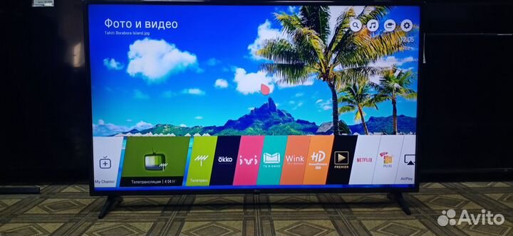 LG 60(160) 4k/Smart TV/Wi-Fi Пульт Джостик Голос