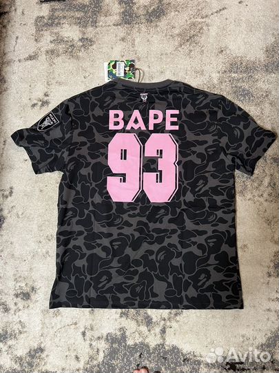 Футболка bape x inter miami черная