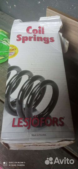 Пружина передняя nissan note