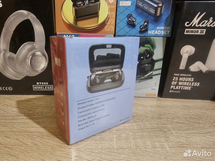 Беспроводные наушники m19