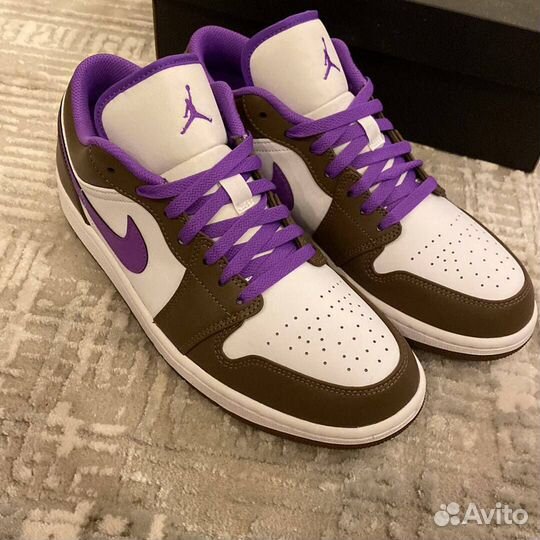 Air Jordan 1 low purple mocha