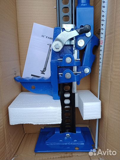 Домкрат реечный 1,47м маякавто 3 тонны