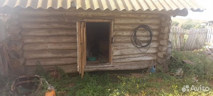 Сруб бани и амбар