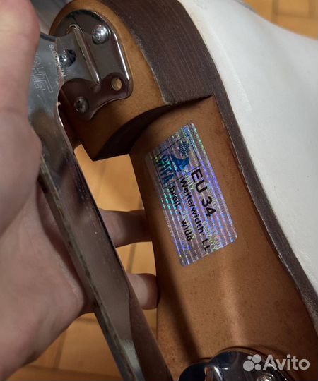 Коньки фигурные 34 размер wifa