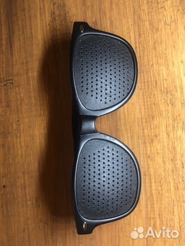 Очки тренажеры, перфорированные