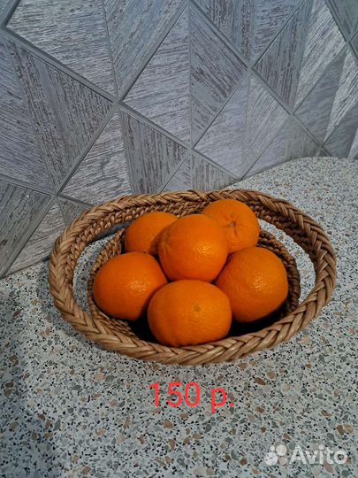 Плетеные корзинки из бумажной лозы