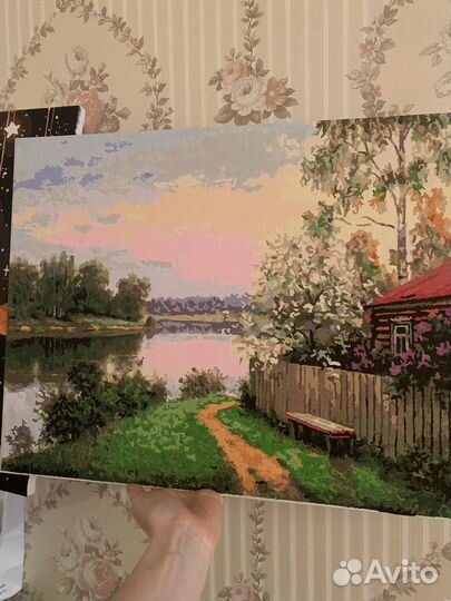 Картина по номерам готовая