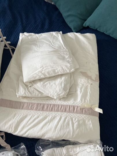 Бортики в кроватку и постельное белье