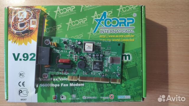 Fax Modem 56К V.92