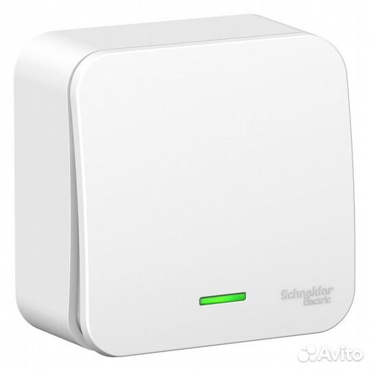 Переключатель Schneider Electric Blanca одноклавиш