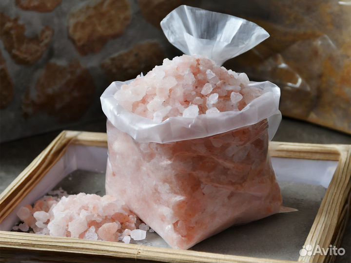 Крымская розовая соль