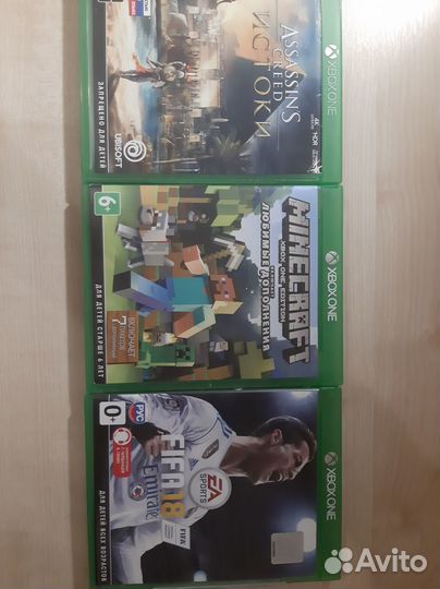 Игры на xbox one диски